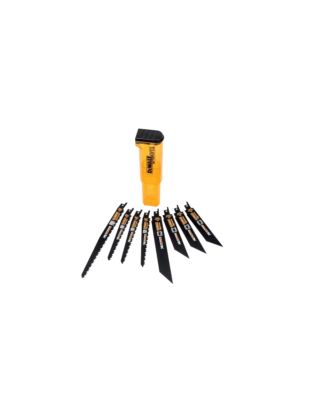 Zestaw brzeszczotów XR EXTREME RUNTIME do pilarek szablastych 8 szt DT99551-QZ