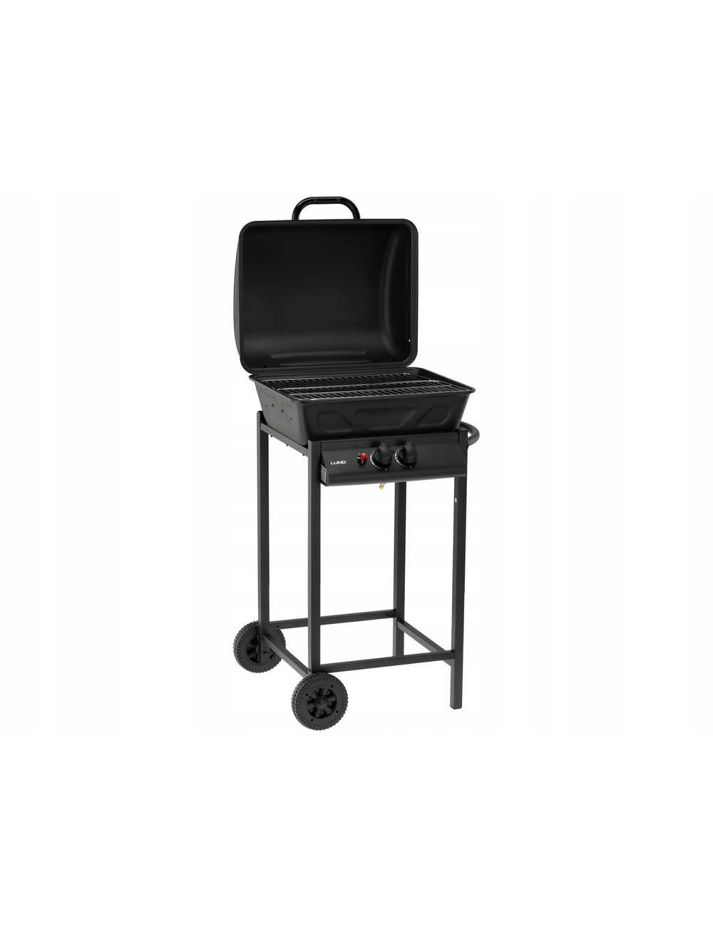 LUND GRILL GAZOWY 2 PALNIKI 5,5KW CZARNY