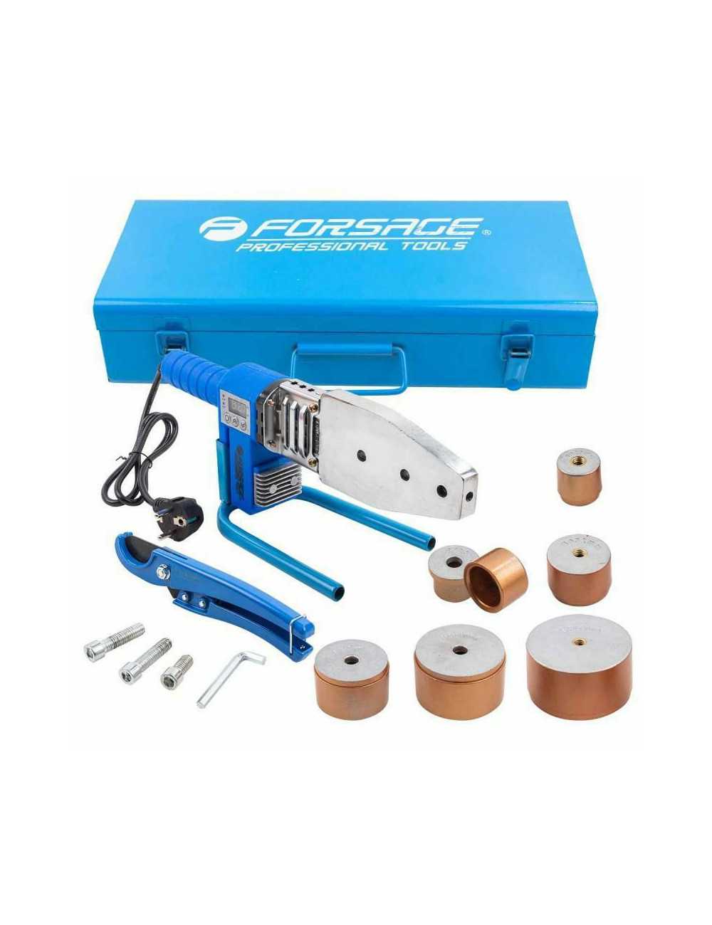 FORSAGE ZGRZEWARKA DO RUR PCV 1000W 20, 25, 32, 40, 50, 63mm