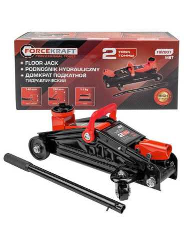 DŹWIGNIK "ŻABA" 2T  FORCEKRAFT h min - 140mm, h max - 290mm