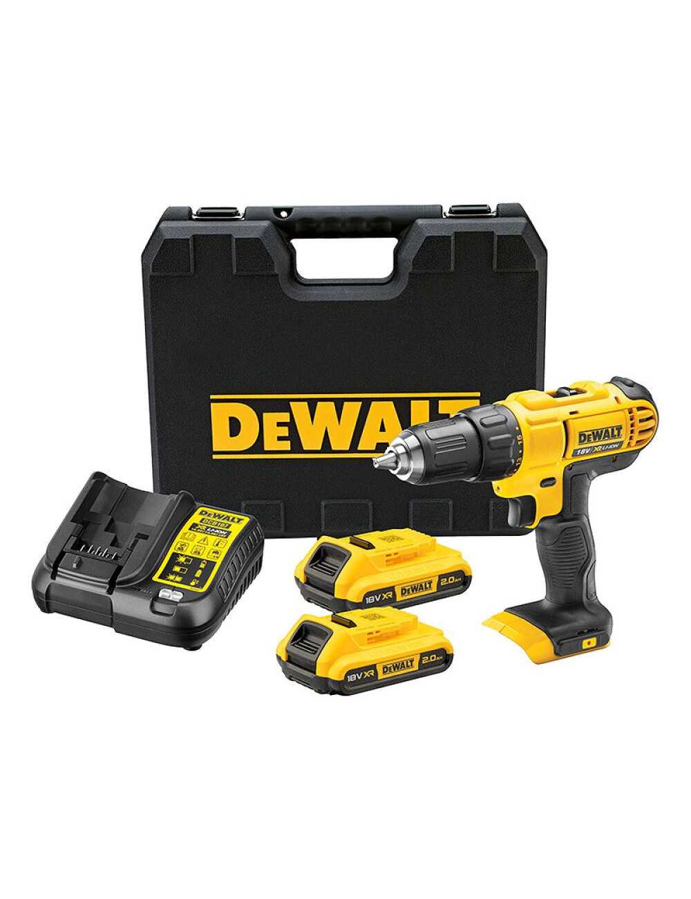 DEWALT WKRĘTARKA 18V DCD771D2 2x2,0Ah