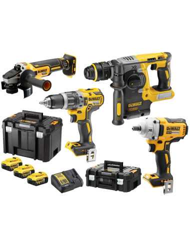 DEWALT ZESTAW COMBO 18V DCK428P3T (DCF894 + DCD796 + DCG405 + DCH273) 3x5,0Ah TSTAK
