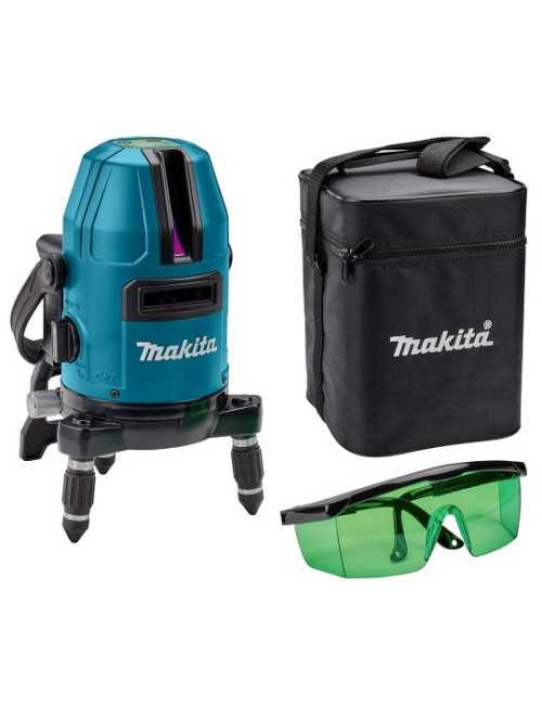 Akumulatorowy laser krzyżowy 12V Max (10,8V) zielona wiązka Makita SK10GDZ