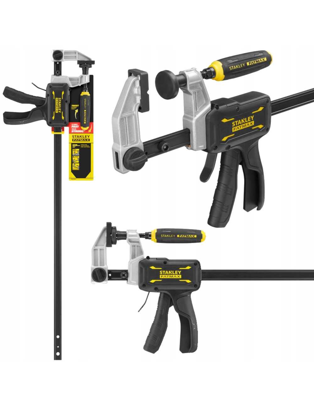 STANLEY ŚCISK HYBRYDOWY FATMAX XL  600mm