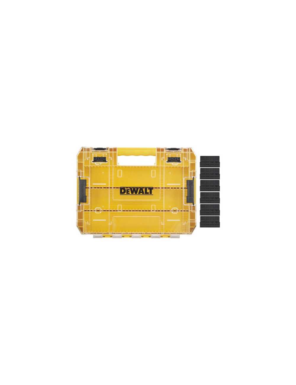 DEWALT SKRZYNKA TOUGHCASE DUŻA + PRZEGRODY KOMPATYBILNA TSTAK DT70839-QZ