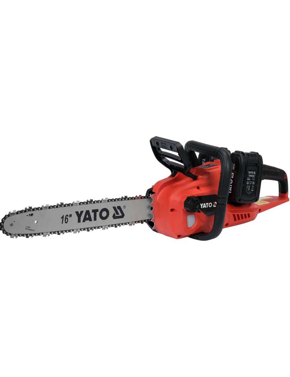 YATO PIŁA ŁAŃCUCHOWA 36V 2x18V 16" 2x4Ah YT-828131