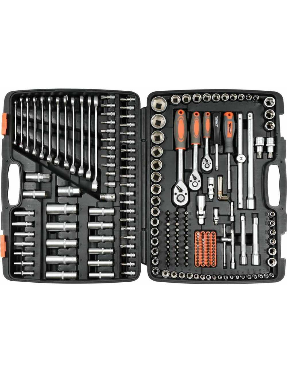 TOYA STHOR ZESTAW KLUCZY  216 ELEMENTÓW 1 2" 3 8" 1 4" 58691