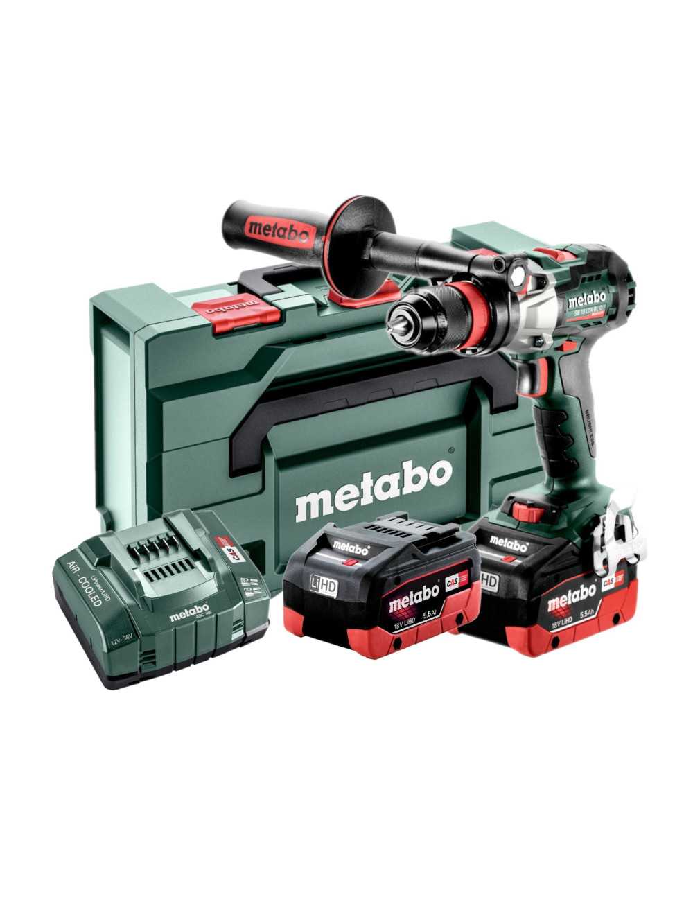 METABO WKRĘTARKA UDAROWA SB 18 LTX BL Q I 2 AKUMULATORY 5.5AH + ŁADOWARKA