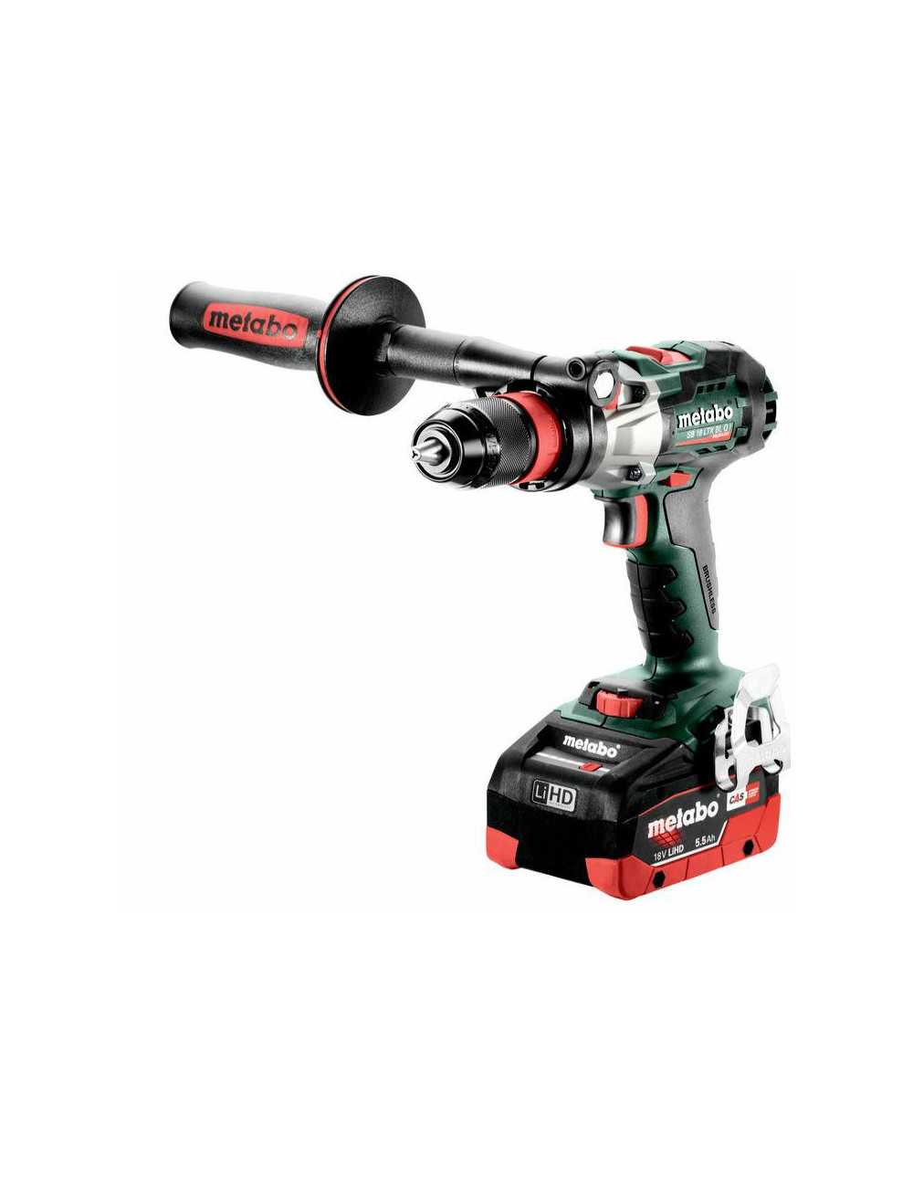 METABO WKRĘTARKA UDAROWA SB 18 LTX BL Q I 2 AKUMULATORY 5.5AH + ŁADOWARKA