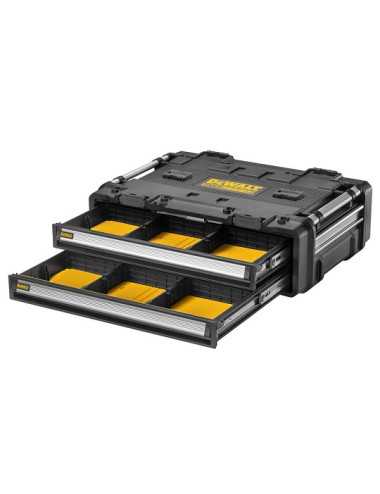 SKRZYNIA ORGANIZER Z 2 SZUFLADAMI TOUGHSYSTEM 2.0 DXL, DEWALT DWST08520-1