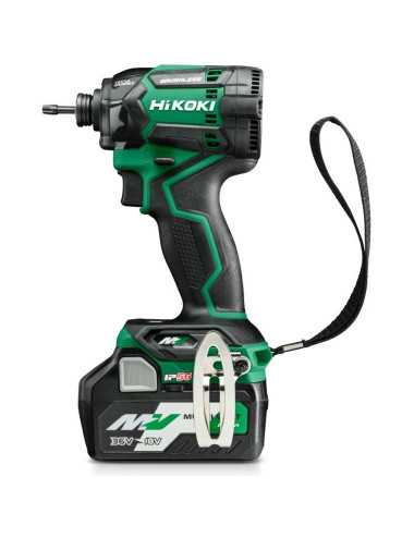 HIKOKI ZAKRĘTARKA UDAROWA 36V WH36DCWRZ 215Nm 2x2,5Ah BL MULTIVOLT IP56 HITSYSTEM