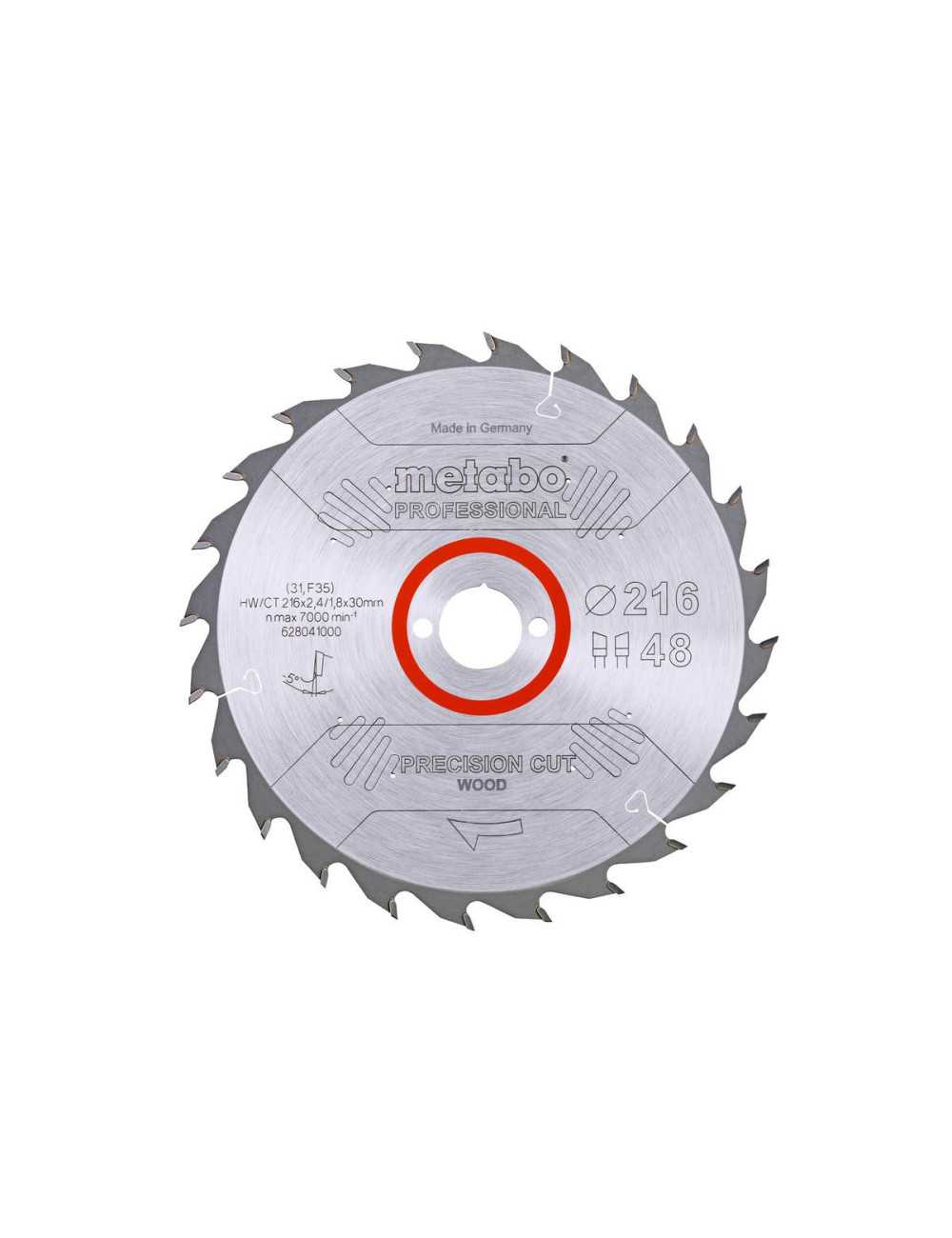 METABO PIŁA TARCZOWA HW CT 216x30x48z  PRECISION CUT WOOD PROFESSIONAL