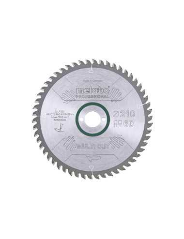 METABO PIŁA TARCZOWA HW CT 216x30x60z  MULTI CUT PROFESSIONAL