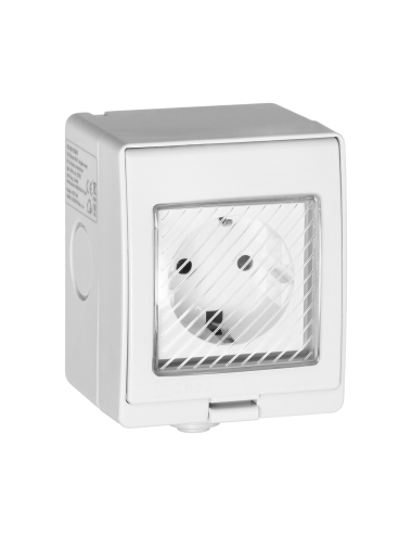 ORNO TUYA GNIAZDO NATYNKOWE IP55 SMART WI-FI SCHUKO