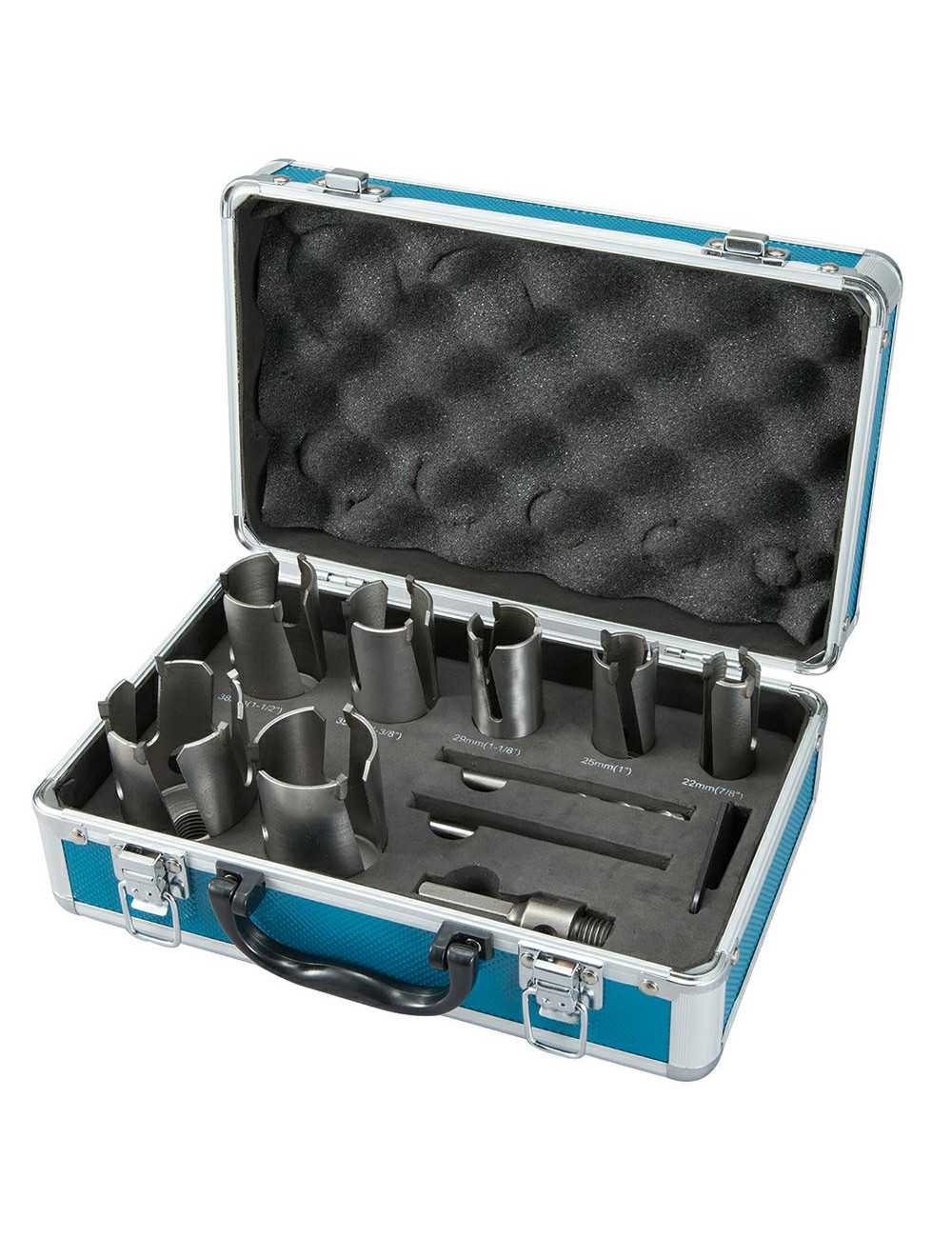 MAKITA ZESTAW OTWORNIC TCT ECONOMY  7szt. (UNIWERSALNE) 22,25,29,35,38,45,51+2WP+1 ADAPTER