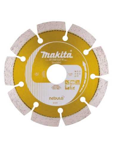 MAKITA TARCZA DIAMENTOWA 125x22,23mm SEGMENT (NA SUCHO) BETON