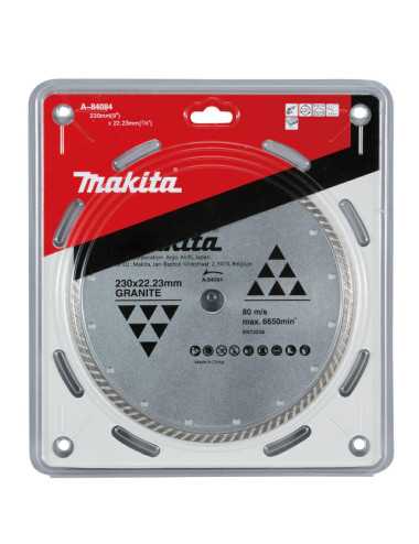 MAKITA TARCZA DIAMENTOWA 230x22,23mm TURBO (NA SUCHO) GRANIT