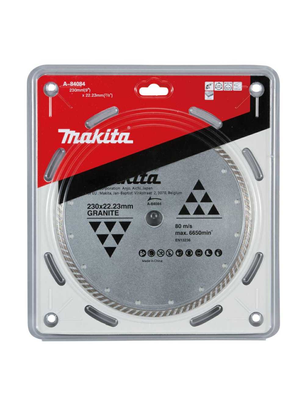 MAKITA TARCZA DIAMENTOWA 230x22,23mm TURBO (NA SUCHO) GRANIT