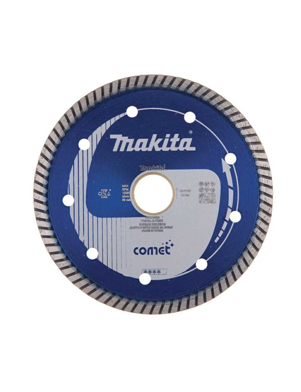 MAKITA TARCZA DIAMENTOWA 125x22,23mm PEŁNA(SUCHO MOKRO) BETON, CEGŁA, PŁYTKI