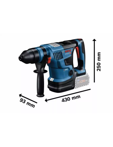 BOSCH MŁOT SDS+ GBH 18V-34 CF BODY5,8J + UCHWYT 13mm WALIZKA