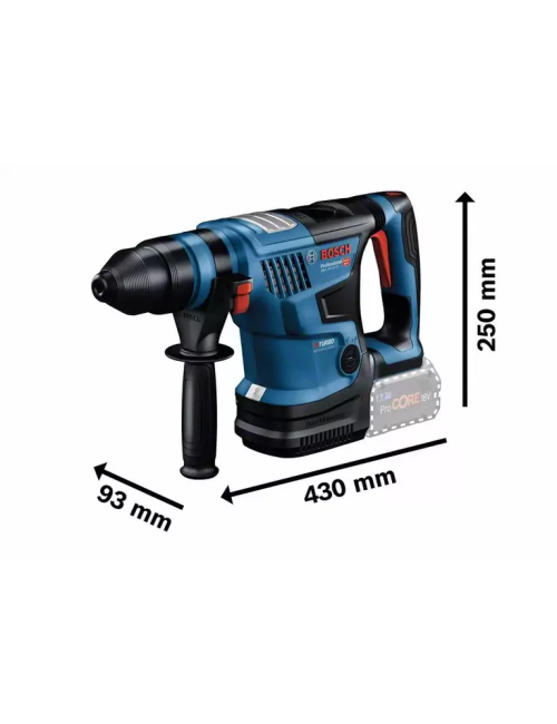 BOSCH MŁOT SDS+ GBH 18V-34 CF BODY5,8J + UCHWYT 13mm WALIZKA