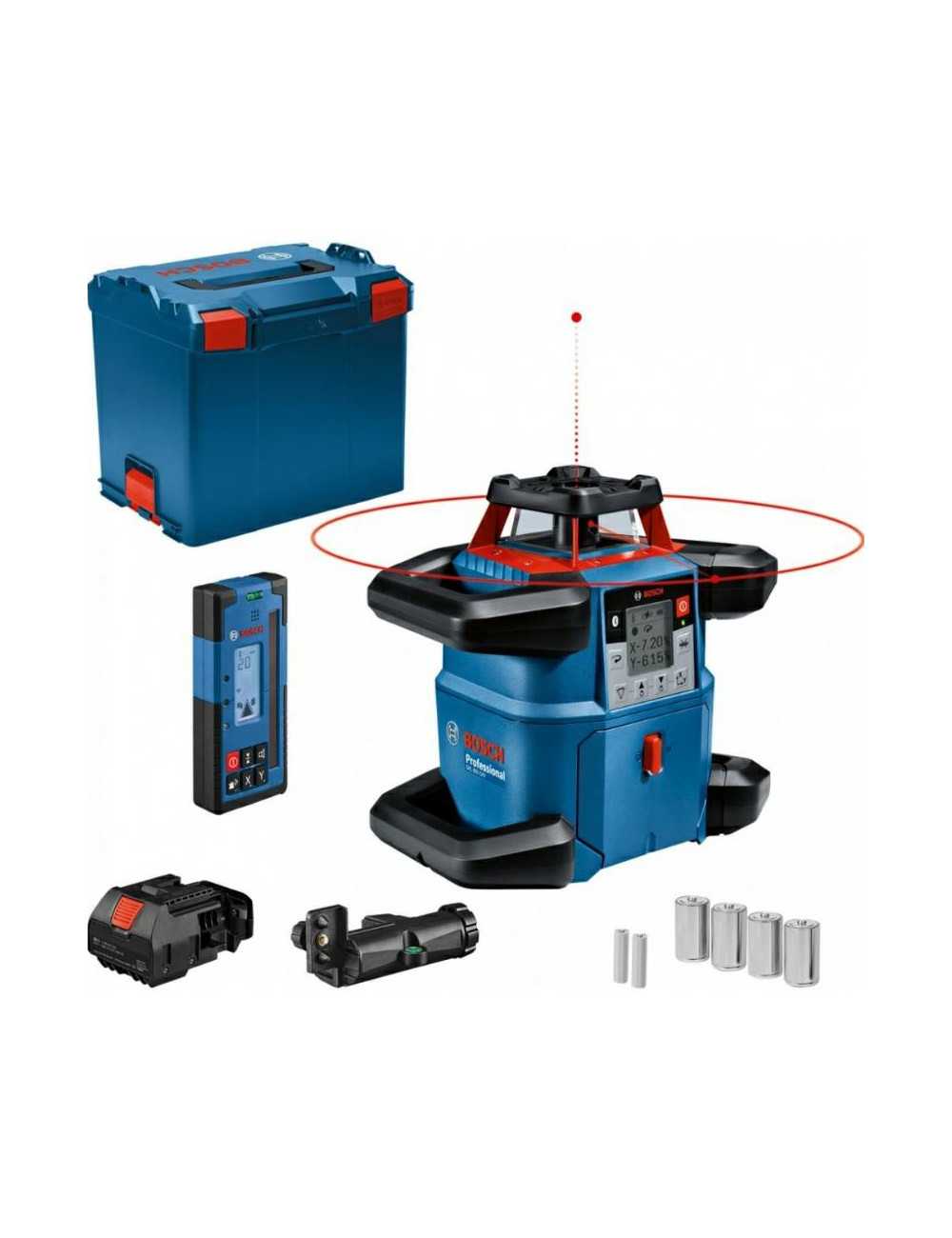 BOSCH LASER OBROTOWY GRL 600 CHV + ODBIORNIK LR 60 LB