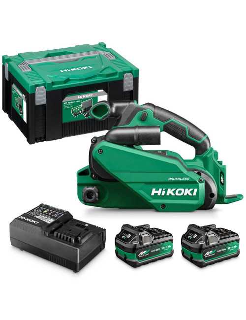 HIKOKI SZLIFIERKA TAŚMOWA 36V SB3608DAWPZ 76x533mm 2x2,5Ah HITSYSTEM