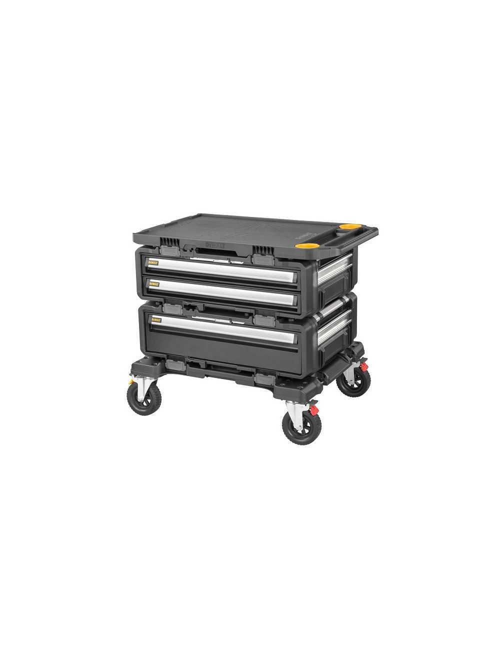 DEWALT SKRZYNIA TOUGH SYSTEM 2,0 DXL WIEŻA 4 w 1 MOBILNY ZESTAW SKRZYŃ