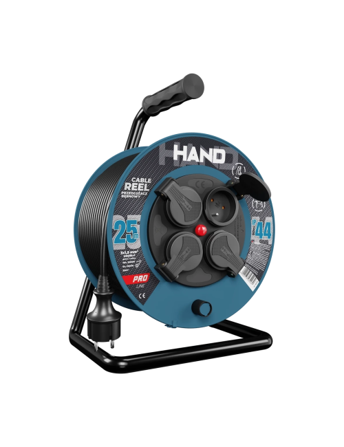 PLAST-ROL HAND PRZEDŁUŻACZ BĘBEN 50m 3x1,5mm 16A 3680W IP44
