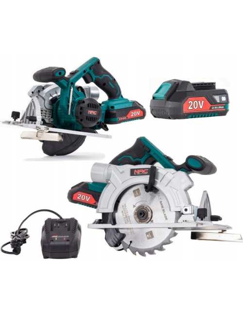 NAC PILARKA TARCZOWA 20V 165mm  1x 2,0Ah