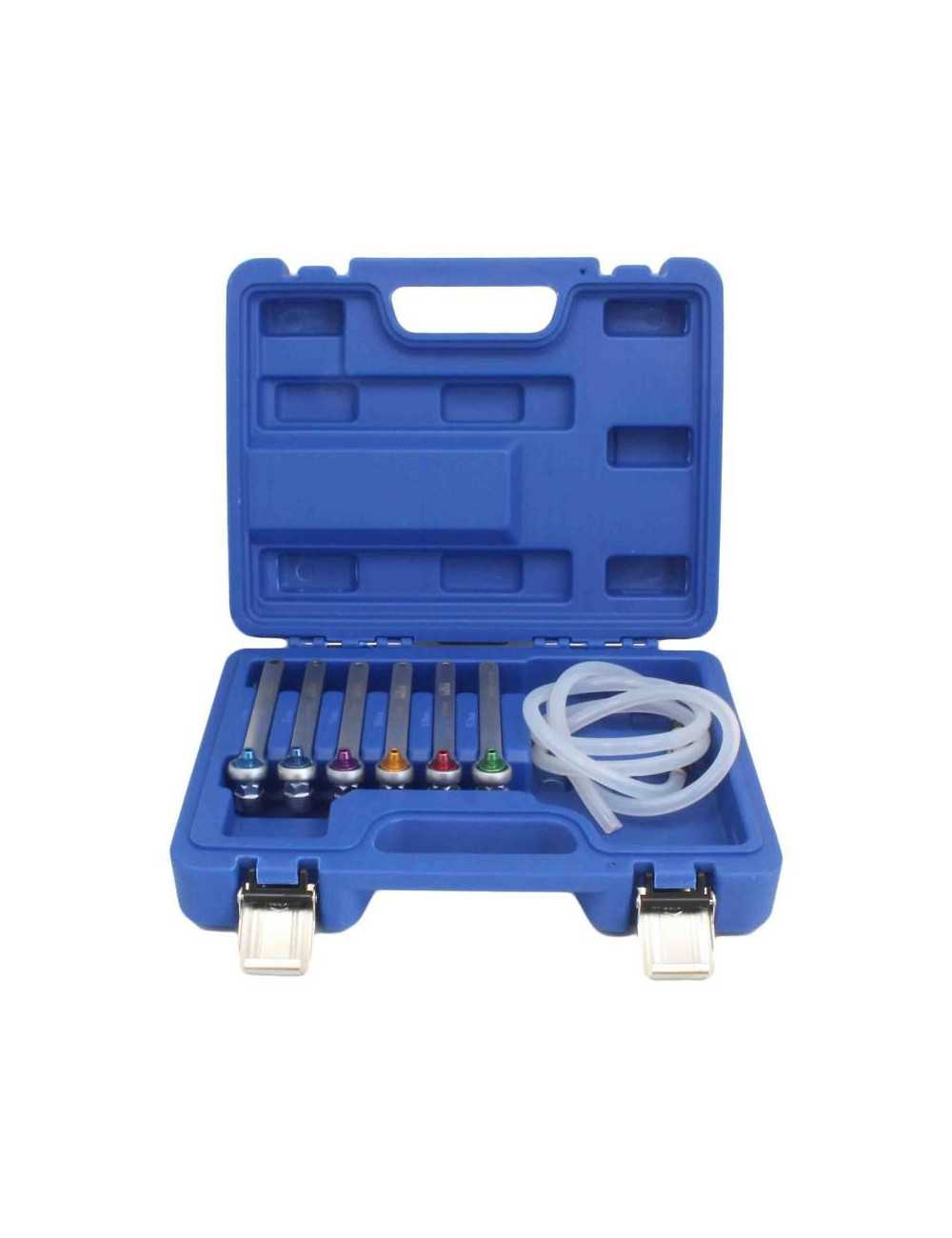 SATRA ZESTAW DO ODPOIETRZANIA HAMULCÓW 7el.