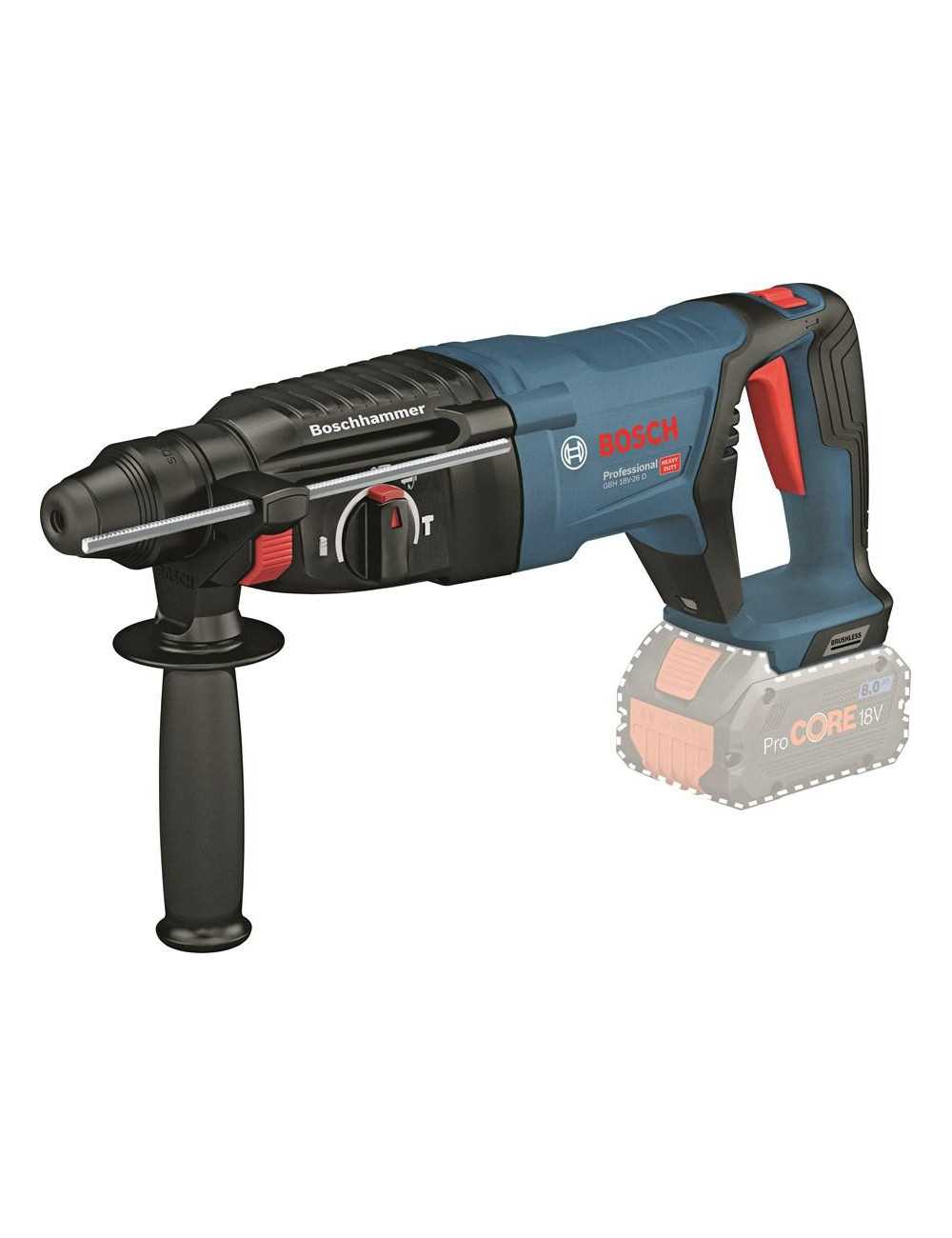 BOSCH MŁOTOWIERTARKA GBH 18V-26 D 2,5J WALIZKA SOLO