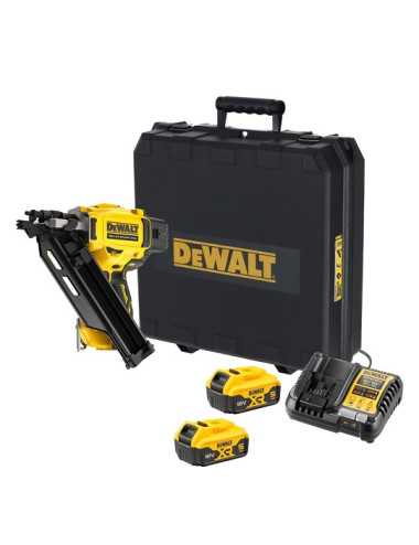 DEWALT GWOŹDZIARKA 18V DCN930P2 33° 64-90mm 2x5,0Ah