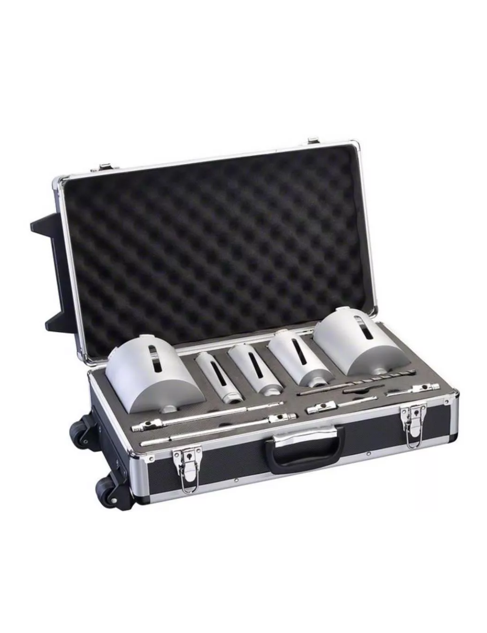 BOSCH ZESTAW KORON DIAMENTOWYCH 5 szt DO PRACY NA SUCHO G 1 2", 38-127 mm