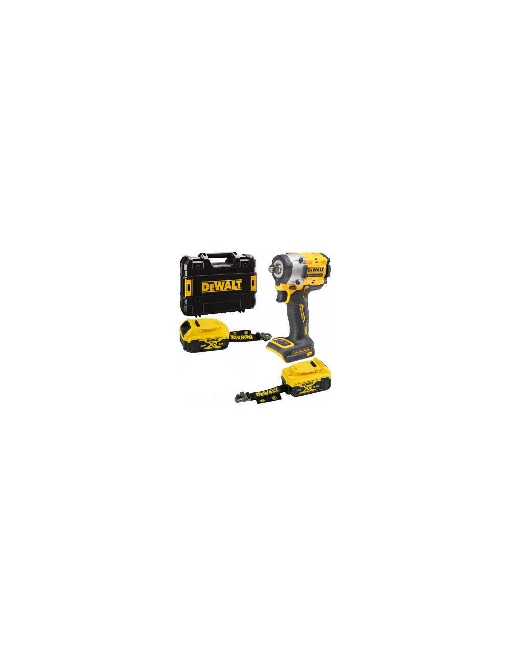 DEWALT KLUCZ UDAROWY 1 2"" 18V DCF921P2LRT 406Nm 2x5,0Ah TSTAK PIERŚCIEŃ LANYARD READ