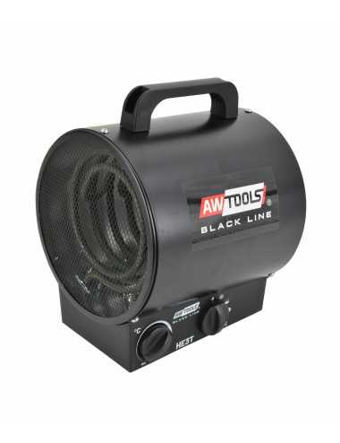 AWTOOLS NAGRZEWNICA ELEKTRYCZNA TUBA  3KW  BLACK LINE