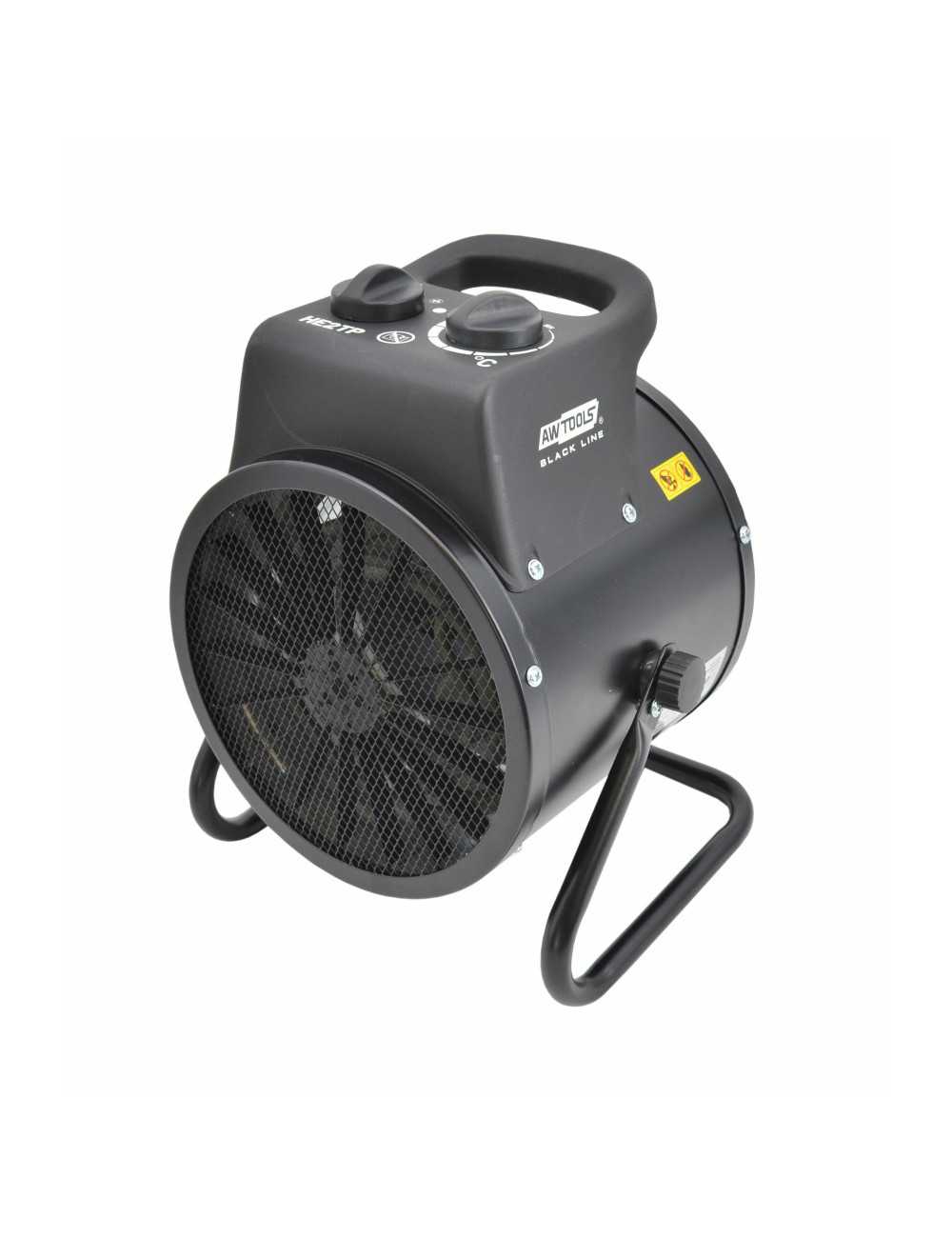 AWTOOLS NAGRZEWNICA ELEKTRYCZNA TUBA PROF  2KW  BLACK LINE