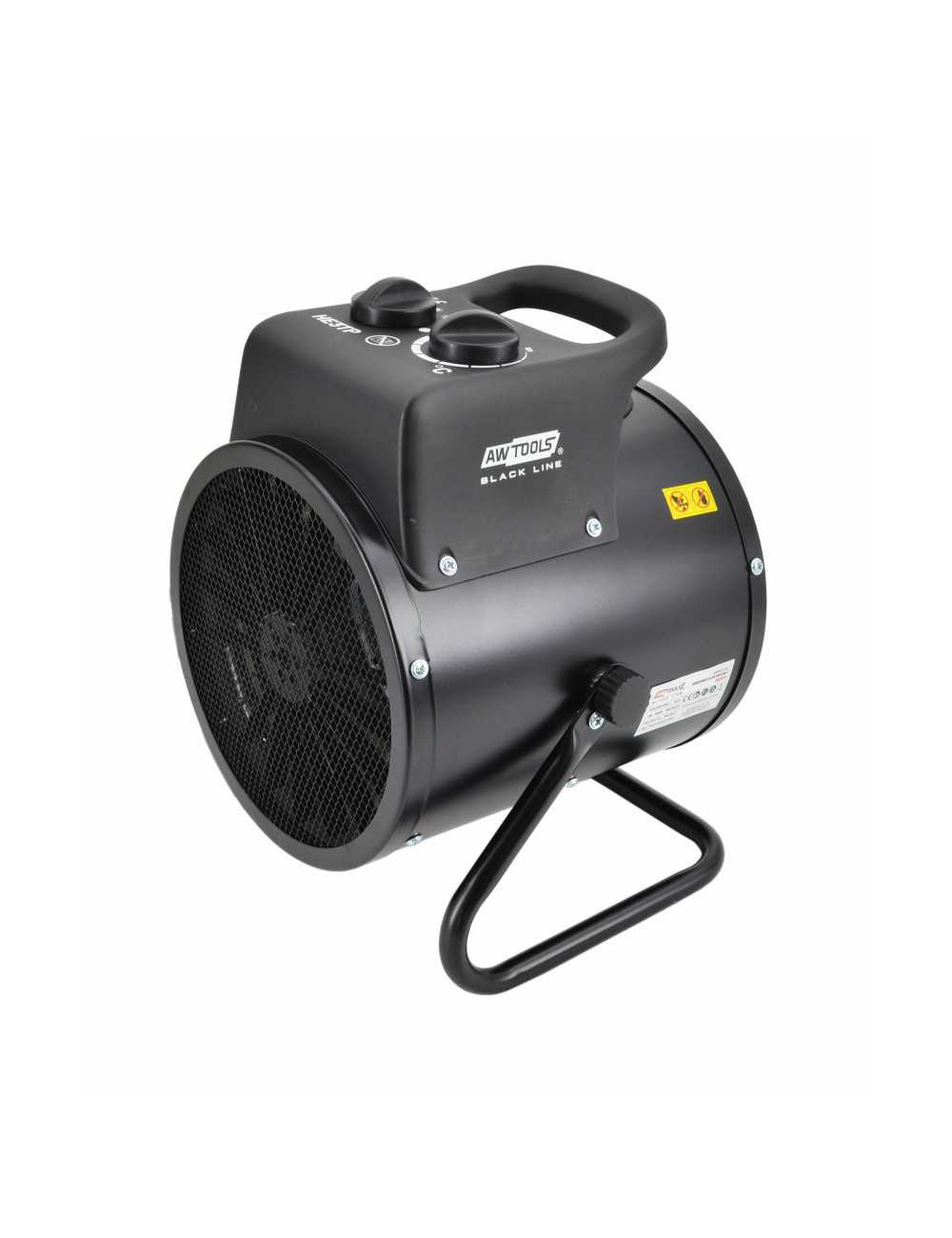 AWTOOLS NAGRZEWNICA ELEKTRYCZNA TUBA PROF  3KW  BLACK LINE
