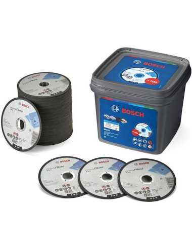 BOSCH TARCZA TNĄCA DO METALU125mm x 1,0mm x 22mm STANDARD FOR METAL  100szt. WIADERKO
