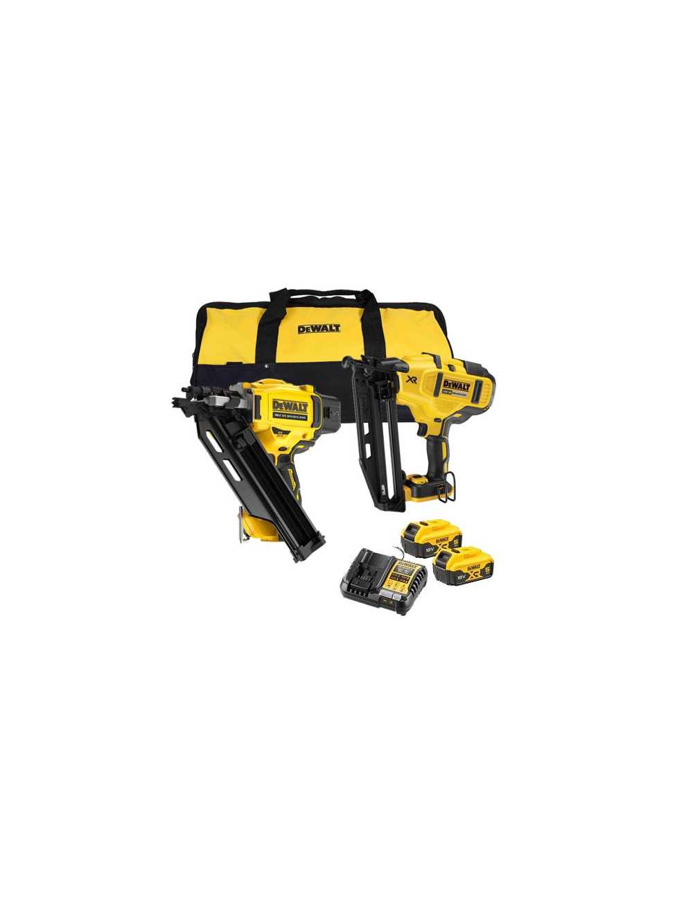 DEWALT ZESTAW COMBO 18V DCK246P2 (DCN930 + DCN660) 2x5,0Ah TORBA