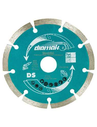 MAKITA TARCZA DIAMENTOWA 125x22,23mm SEGMENT (SUCHA)  10szt.  BETON, CEGŁA, MARMUR