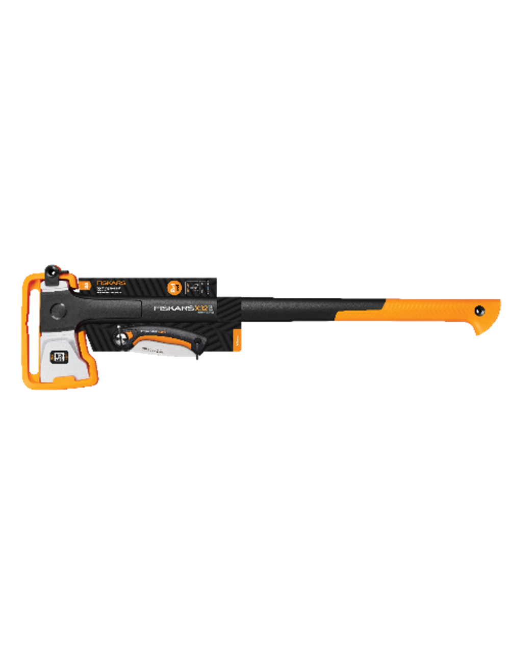 FISKARS SIEKIERA ROZŁUPUJĄCA X32  X-SERIES OSTRZE L + PIŁA SKŁADANA
