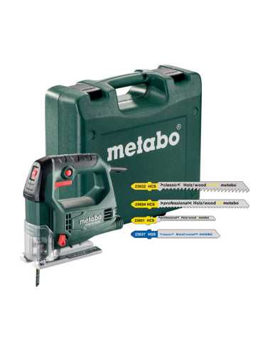 METABO WYRZYNARKA STEB 65 QUICK, WALIZKA + 20szt. BRZESZCZOTÓW