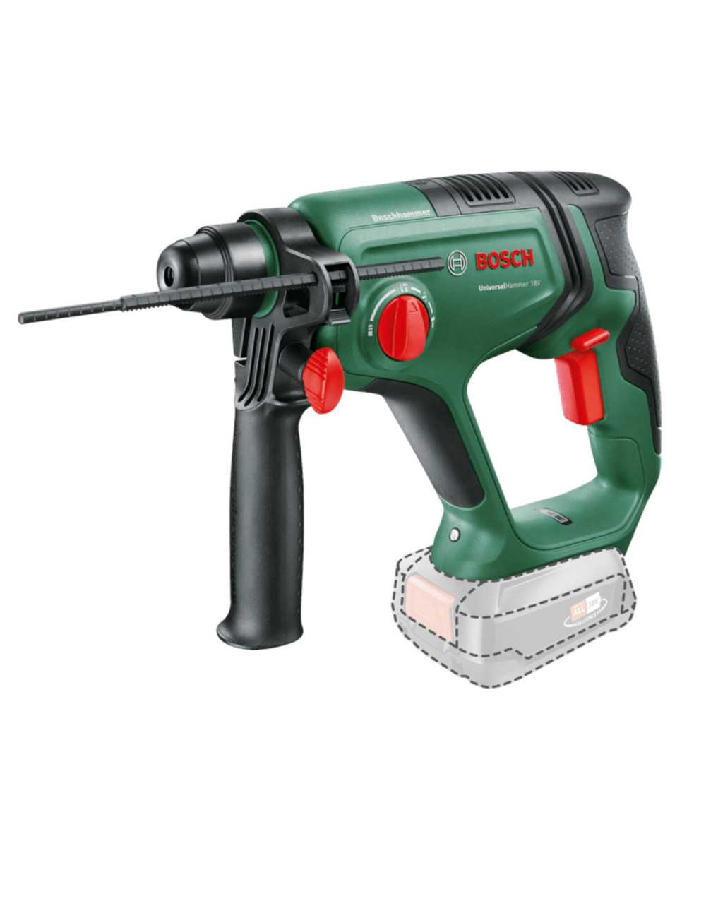 BOSCH MŁOTOWIERTARKA UNIVERSAL HAMMER 18V BT BODY