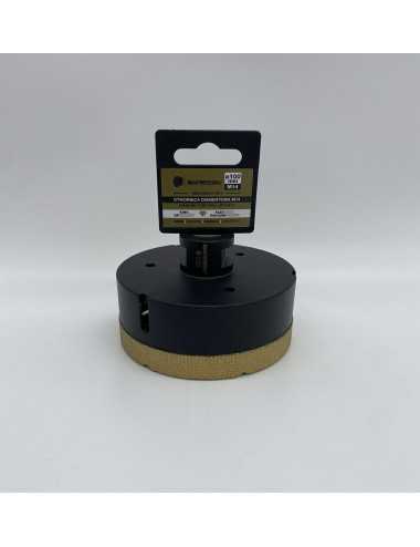 KORONA DIAMENTOWA M14 100mm WIERCENIE NA SUCHO INDIAN PROFESSIONAL