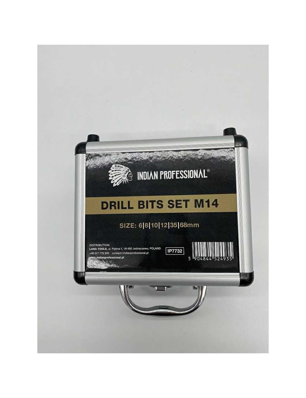 KORONA DIAMENTOWA M14 ZESTAW 6 8 10 12 35 68mm WIERCENIE NA SUCHO INDIAN PROFESSIONAL