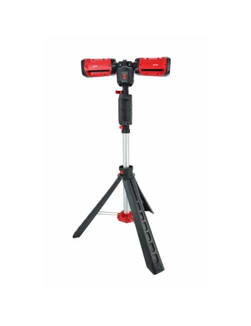 AWTOOLS REFLEKTOR PRZENOŚNY AKUMULATOROWY TWEEN HEAD 14,8V 6000LM BLACK LINE