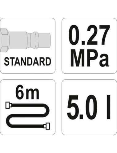 YATO URZĄDZENIE DO WYMIANY PŁYNU HAMULCOWEGO