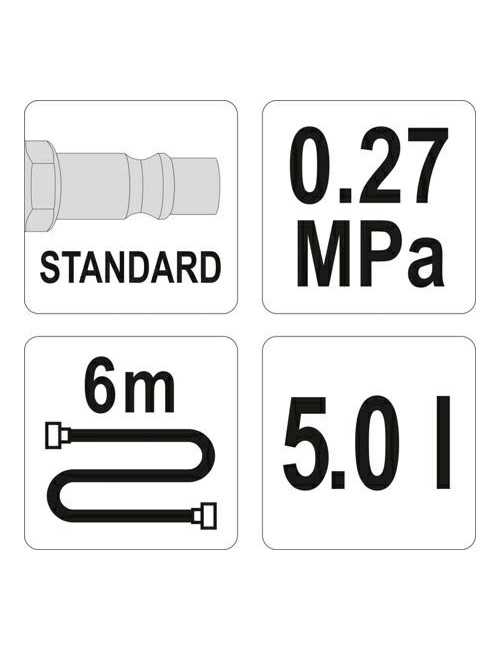 YATO URZĄDZENIE DO WYMIANY PŁYNU HAMULCOWEGO