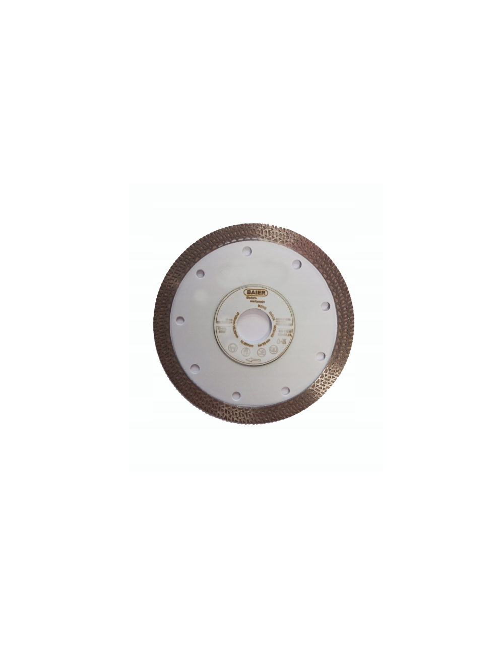 TARCZA DIAMENTOWA 125mm WHITE WOLFMANN CERAMIKA GRES